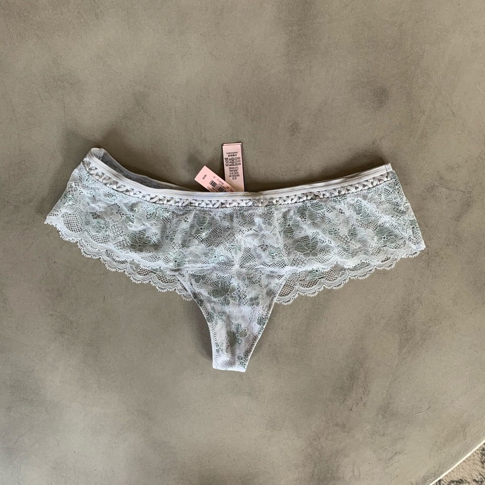 VICTORIA’S SECRET | Shimmery Blue Thong